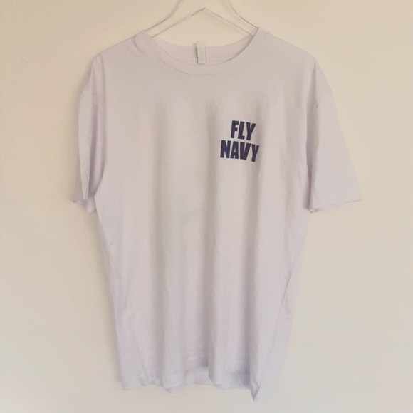 Fly Navy Tee Sz L - Picture 8 of 8